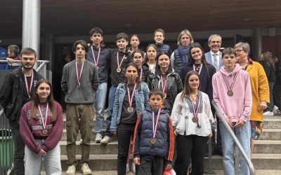 Première remise des médailles à l’ESCY Saint-Gabriel